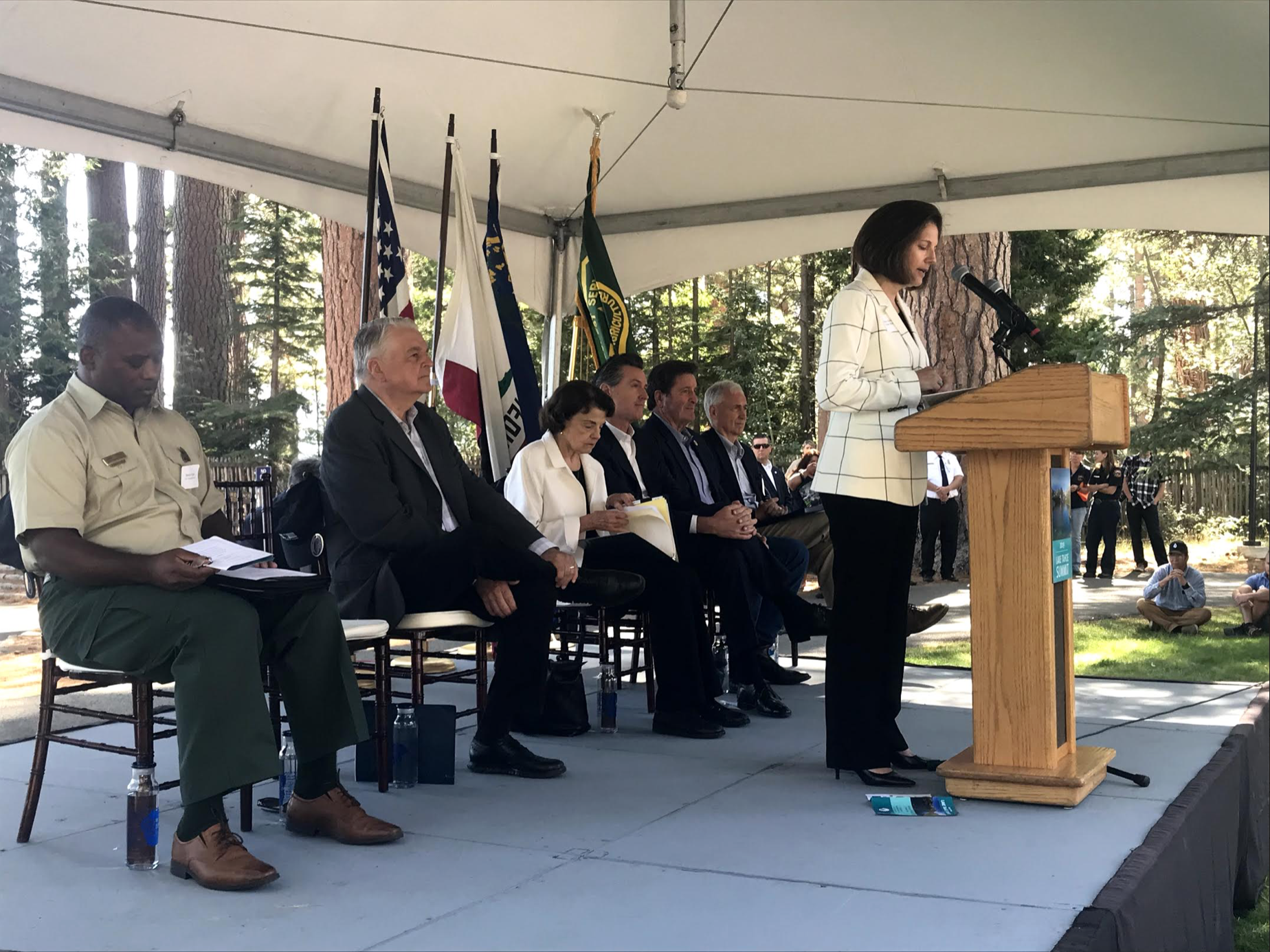 Cortez Masto Tahoe Summit 2019